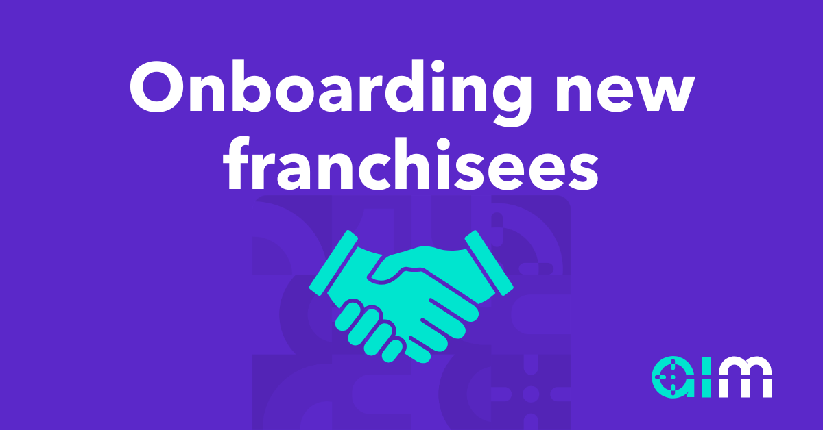 Onboarding new franchisees means integrating them into your existing systems, and ensuring they understand how to use the systems.